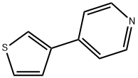 4-(thiophen-3-yl)pyridine Struktur