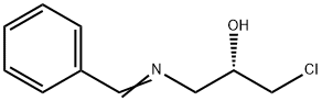 (S)-1-(Benzylideneamino)-3-chloropropan-2-ol Struktur