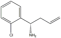 (1S)-1-(2-CHLOROPHENYL)BUT-3-EN-1-AMINE Struktur