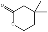 4,4-dimethyl-tetrahydro-pyran-2-one Struktur