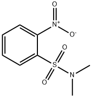 N,N-dimethyl-2-nitrobenzenesulfonamide Struktur