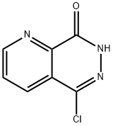 5-chloro-7H-pyrido[2,3-d]pyridazin-8-one Struktur