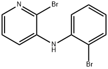 2-bromo-N-(2-bromophenyl)pyridin-3-amine Struktur