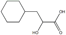 a-Hydroxy-cyclohexanepropanoic acid Struktur