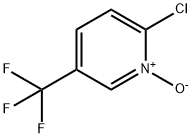 2-chloro-5-(trifluoromethyl)pyridine 1-oxide Struktur