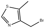 4-(Bromomethyl)-5-methylthiazole Struktur