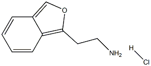 2-Benzofuran-3-yl-ethylamine hydrochloride Struktur