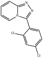 3-(2,4-Dichlorophenyl)-[1,2,4]triazolo[4,3-a]pyridine Struktur