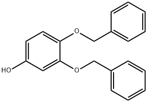 3,4-bis(benzyloxy)phenol Struktur