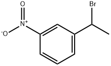 1-(1-bromoethyl)-3-nitrobenzene Struktur