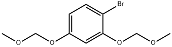 1-bromo-2,4-bis(methoxymethoxy)benzene Struktur