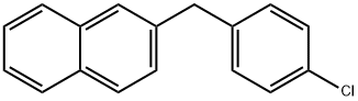 2-(4-Chlorobenzyl)naphthalene Struktur