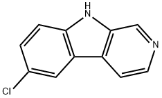 6-CHLORO-9H-BETA-CARBOLINE Struktur