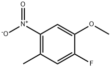 2-Fluoro-4-methyl-5-nitroanisole Struktur