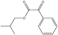 Isobutyl 2-oxo-2-phenylacetate Struktur