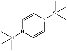 1,4-Bis-Trimethylsilanyl-1,4-Dihydro-Pyrazine Struktur