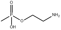 2-Aminoethyl methylphosphonate trifluoroacetate salt Struktur