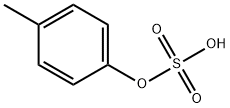 p- Cresol sulfate ammonium salt Struktur