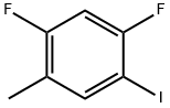 1,5-Difluoro-2-iodo-4-methyl-benzene Struktur