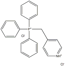 4-[(Triphenylphosphonio)methyl]pyridinium chloride Struktur