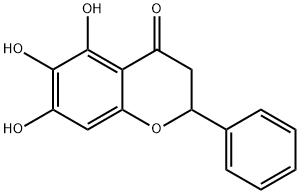 Dihydrobaicalein Struktur