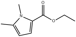 Ethyl 1,5-dimethyl-1H-pyrrole-2-carboxylate Struktur