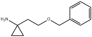 1-(2-(benzyloxy)ethyl)cyclopropanamine Struktur