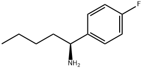 (1S)-1-(4-FLUOROPHENYL)PENTYLAMINE Struktur