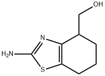 (2-amino-4,5,6,7-tetrahydrobenzo[d]thiazol-4-yl)methanol Struktur