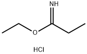 Propionimidic acid ethyl ester HYDROCHLORIDE Struktur