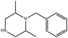 1-Benzyl-2,6-dimethylpiperazine Struktur