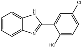 2-(1H-benzo[d]imidazol-2-yl)-4-chlorophenol Struktur