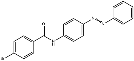 (E)-4-bromo-N-(4-(phenyldiazenyl)phenyl)benzamide Struktur