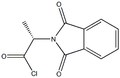 (S)-2-phthalimidopropionyl chloride Struktur