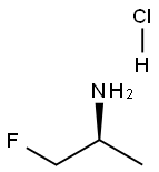 (S)-1-Fluoro-2-propylamine Hydrochloride Struktur