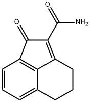 1-OXO-1,3,4,5-TETRAHYDROACENAPHTHYLENE-2-CARBOXAMIDE Struktur