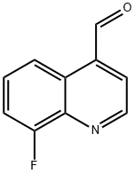 8-fluoroquinoline-4-carbaldehyde Struktur