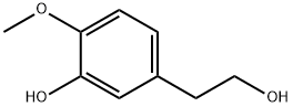 3-hydroxy-4-methoxybenzeneethanol Struktur