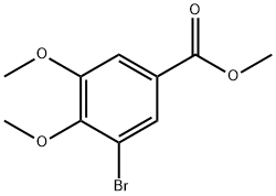 methyl 3-bromo-4,5-dimethoxybenzoate Struktur