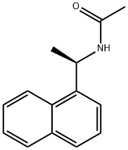 Acetamide, N-[(1R)-1-(1-naphthalenyl)ethyl]-
 Struktur