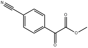 Methyl 2-(4-cyanophenyl)-2-oxoacetate Struktur