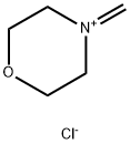 4-methylenemorpholin-4-ium chloride Struktur