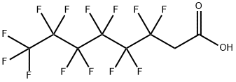 (Perfluorohexyl)acetic acid Struktur