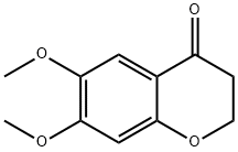 6,7-DIMETHOXYCHROMAN-4-ONE Struktur