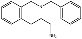 2-Benzyl-3-aminomethyl-1,2,3,4-tetrahydro-isoquinoline Struktur