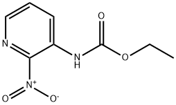 Carbamic acid, (2-nitro-3-pyridinyl)-, ethyl ester Struktur