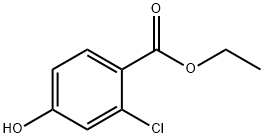 Ethyl 2-chloro-4-hydroxybenzoate Struktur