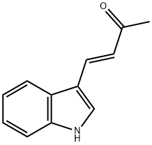 (3E)-4-(1H-indol-3-yl)but-3-en-2-one Struktur