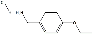 (4-Ethoxyphenyl)methanamine hydrochloride Struktur