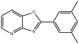 2-(3,5-Dimethylphenyl)oxazolo[4,5-b]pyridine Struktur